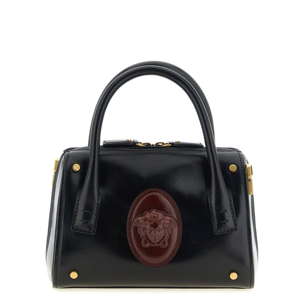 Versace Black Calfskin Women's Handbag